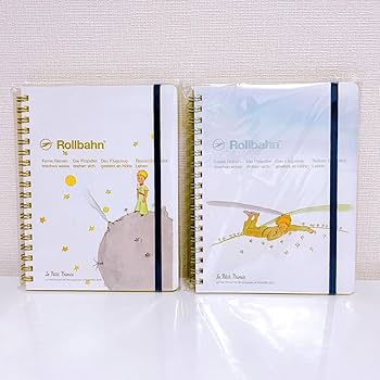 ロルバーン 星の王子さま ポケット付メモ L コンプリート 4冊セット　廃盤 ロルバーン 星の王子さま ポケット付メモ L コンプリート 4冊